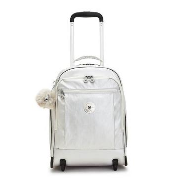 Kipling Gaze Large Metallic Rolling Sırt Çantaları Beyaz | TR 1684RV